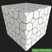 PBR substance preview marble floor 0004